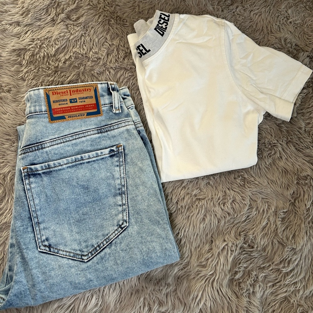Diesel Jeans and t-shirt